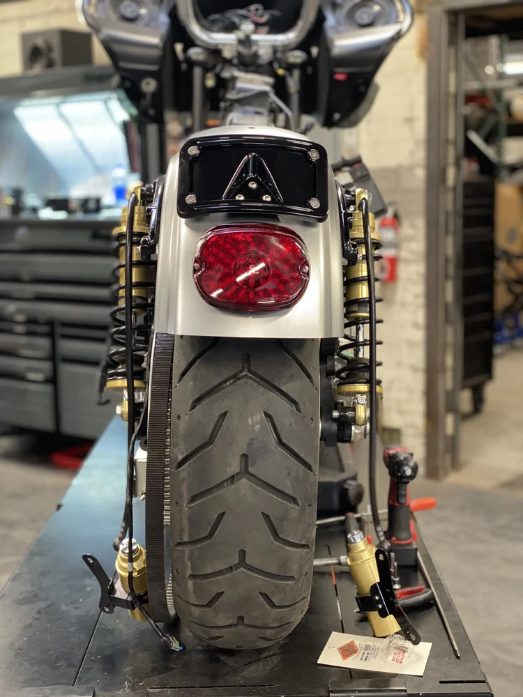 FXR DIVISION REAR SPORT FENDER for 2009 & Later Touring Models